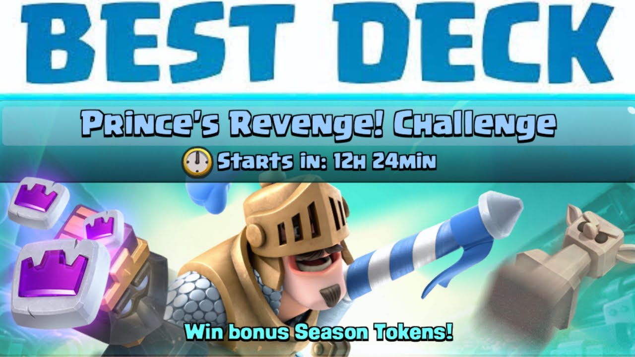 Effective Prince Revenge Challenge Deck with Tombstone for Clash Royale —  Eightify