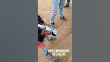 Soil Compaction Testing at Civil Construction Site #compaction #soil #soilcompaction#civilshorts
