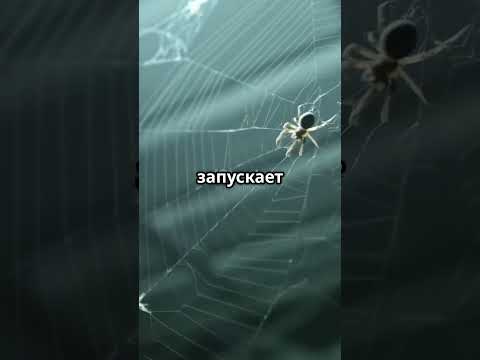 Паук, который делает фейерверк… из своей паутины!