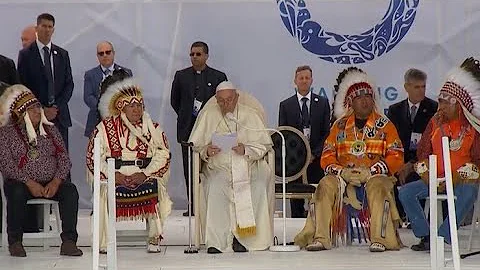 "I am deeply sorry," Pope Francis delivers apology to Canada's Indigenous people