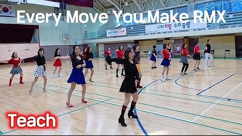 Every Move You Make RMX Line Dance | Tutorial