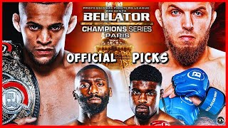 Bellator Champions Series: Paris | PREDICTIONS, PREVIEW & PICKS | MMA BEST BETS