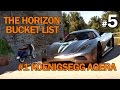 Forza Horizon 2 - Walkthrough Part 5 - The Horizon Bucket List - #1 Koenigsegg Agera