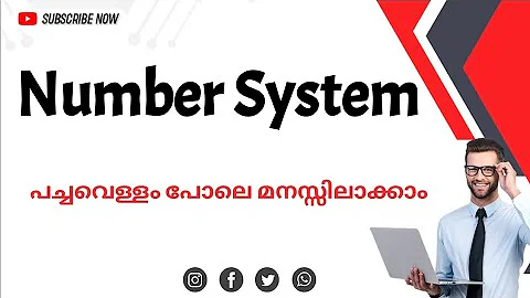 Number system|Binary decimal octal hexadecimal|computer Fundamentals and html malayalam