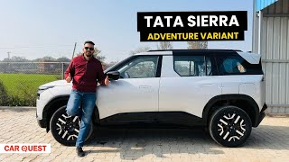 2026 Tata Sierra Adventure Variant Detailed Walkaround | Car Quest