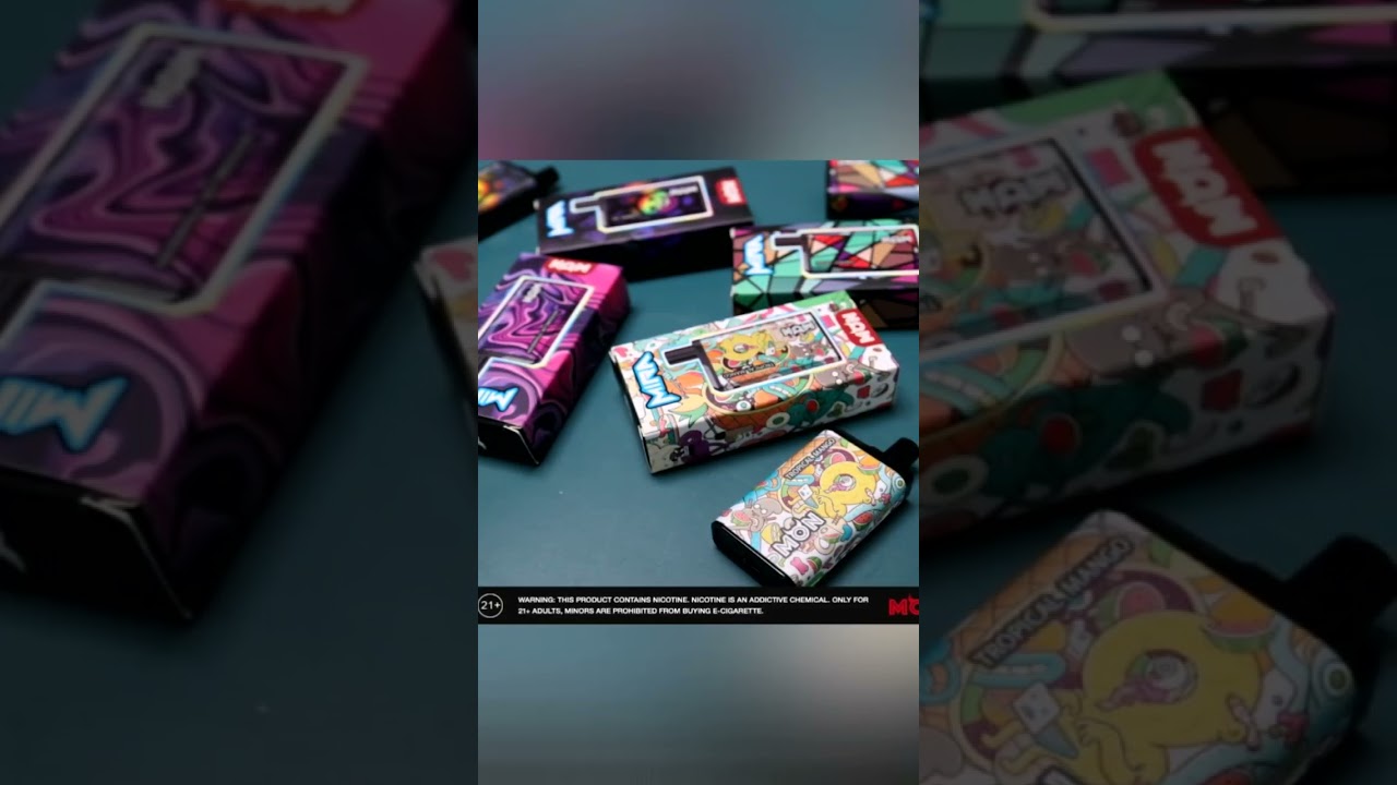 Monvaper Mira 800-1500 puffs disposable pod vape