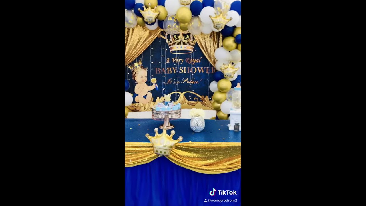 Royal baby shower