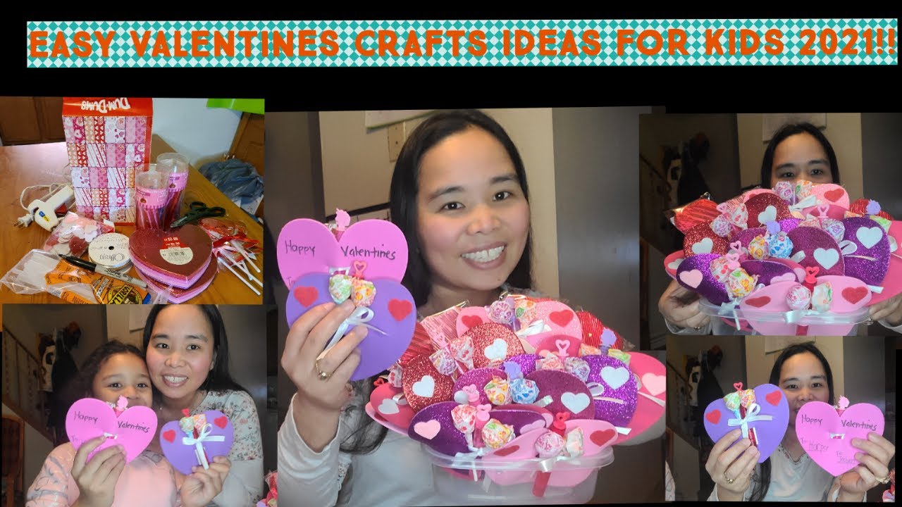 EASY DIY DOLLAR TREE VALENTINES CRAFTS/IDEAS FOR KIDS 2021 PINAYPAY YouTube