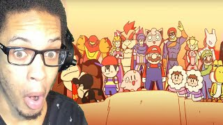 Smash Bros Anime Opening Animation Reaction Master Hand Did What?