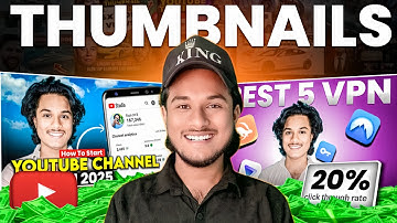 Thumbnail Kaise Banaye 🔥 | How to Make YouTube Thumbnails | YouTube Thumbnail Tutorials