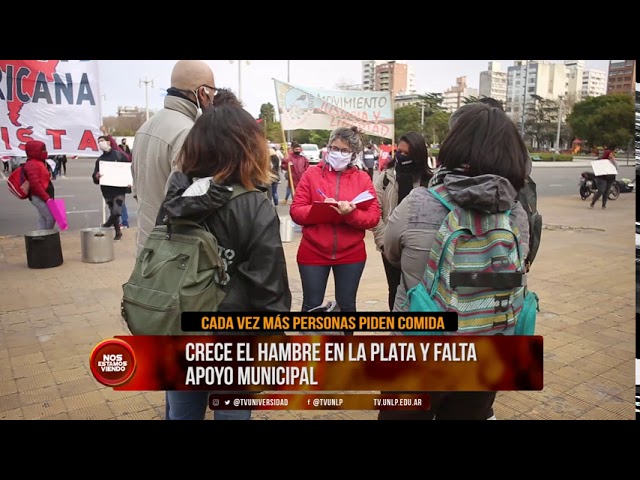 #NEV -  CRECE EL HAMBRE EN LA PLATA Y FALTA APOYO MUNICIPAL