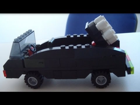 Делаем авто с ракетной мини-установкой.