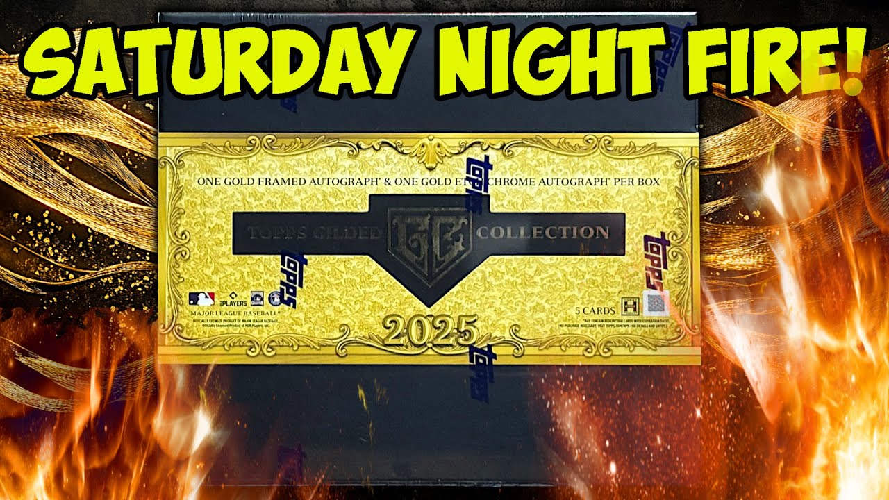 NEW Topps Gilded Collection & Stadium Club Baseball Cards Breaks!
