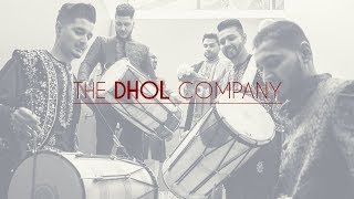 The DHOL Company  |  Groom / Baraat Entrance. 4 X Drummers: FULL VIDEO screenshot 1