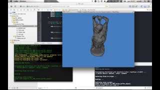 [CUBE] Point cloud rendering - Test Gourand Shading