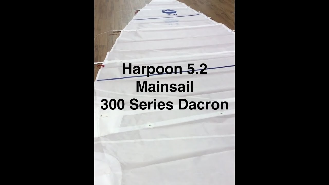 Harpoon 5.2 Mainsail - Precision Sails 300 Series Dacron