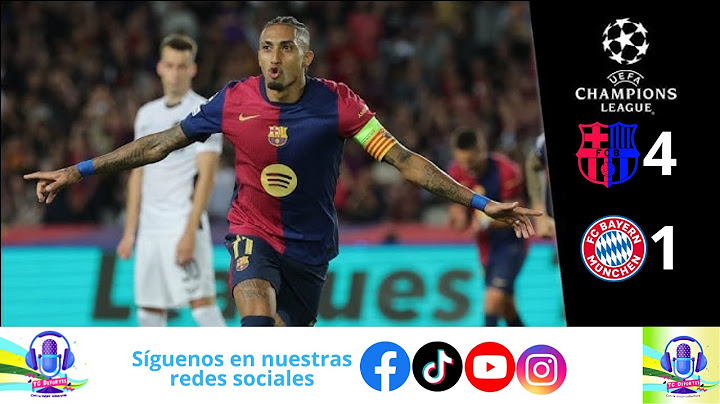 Highlights BARCELONA APLASTÓ 4-1 al BAYERN MUNICH con HAT TRICK de Raphinha / Highlights & All Goals
