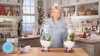 Martha Stewart's Tabletop Holiday Decor - Martha Stewart