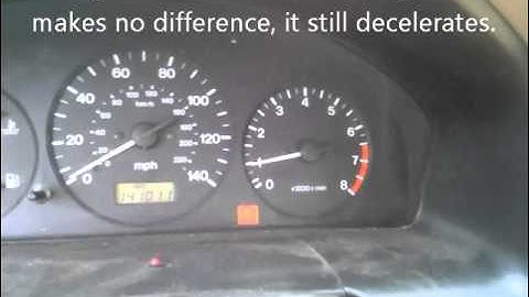 1.5L, 5-speed Mazda Protege Bogging Problem (unsolved)
