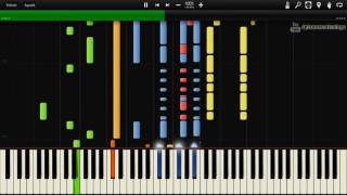Eagles - Hotel California synthesia