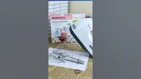 #Price 2300 only  Scarlett super hand mixer machine ba order03324476152