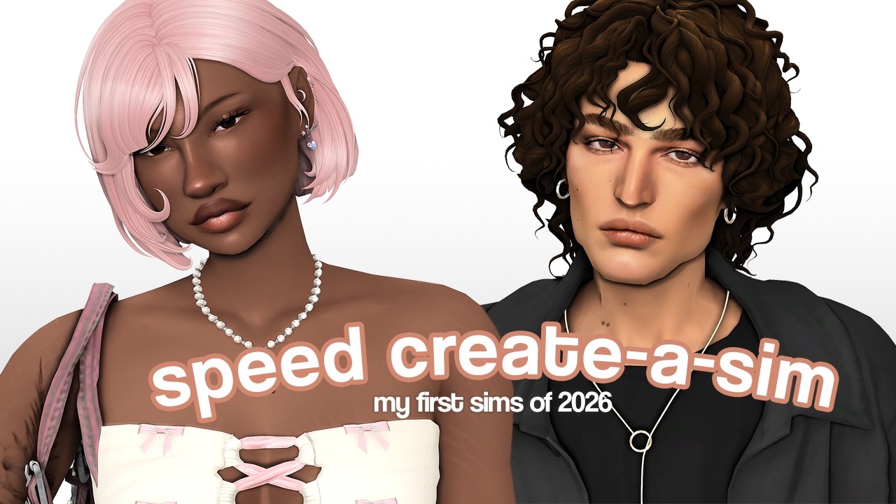 Making My First Sims Of 2026 W Cc List Sim Downloads YouTube 