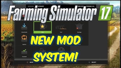 Farming Simulator 17 (2017) NEW MOD SYSTEM REVEALED!! --Dev Blog