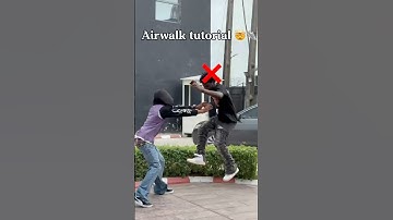 Air walk made easy🔥👟#funk #remix #airwalk #tutorial #shortsfeed #slickback #phonk