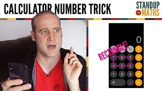 Calculator Number Trick: rectangle patterns