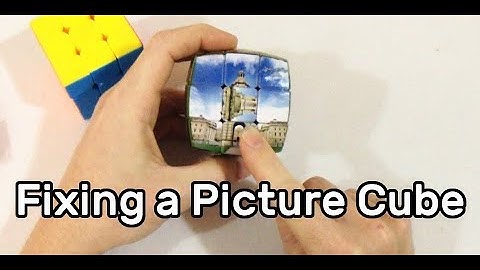 How to Fix A Picture Cube