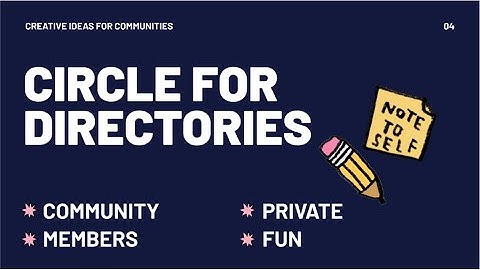 Circle.So Review:  How to Create a Members Directory Space on Circle in 90 Seconds (Private Spaces)