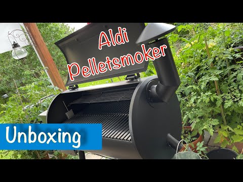 Unboxing: Der Aldi Nord Pelletsmoker - [Vor- und Nachteile] [Preis- Leistungsverhältnis]