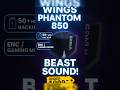 "Wings Phantom 850 Review 🔥 Best TWS for PUBG & BGMI?"|| #shortsfeed #shorts @Diwektech99