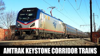 Amtrak Keystone Corridor Trains