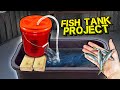 I Prepare for ICE FISHING! (DIY Fish Tank Project)