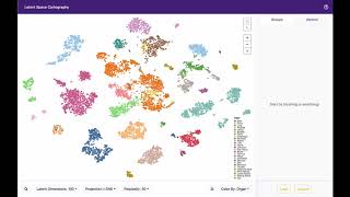 Latent Space Cartography