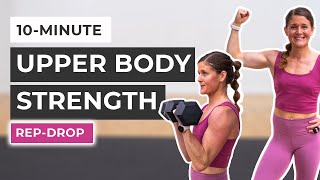 10-Minute Upper Body Workout for Women (Rep-Drop) by nourishmovelove 17,418 views 11 days ago 13 minutes, 20 seconds