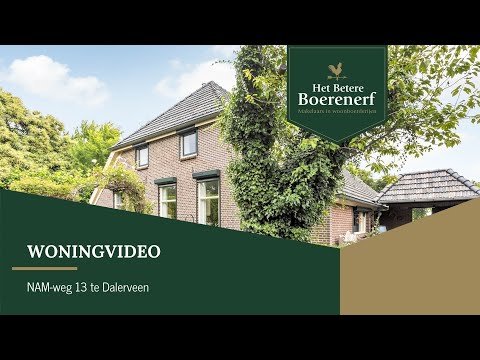 Aan de rand van het Drentse dorpje Dalerveen staat deze geweldige woonboerderij