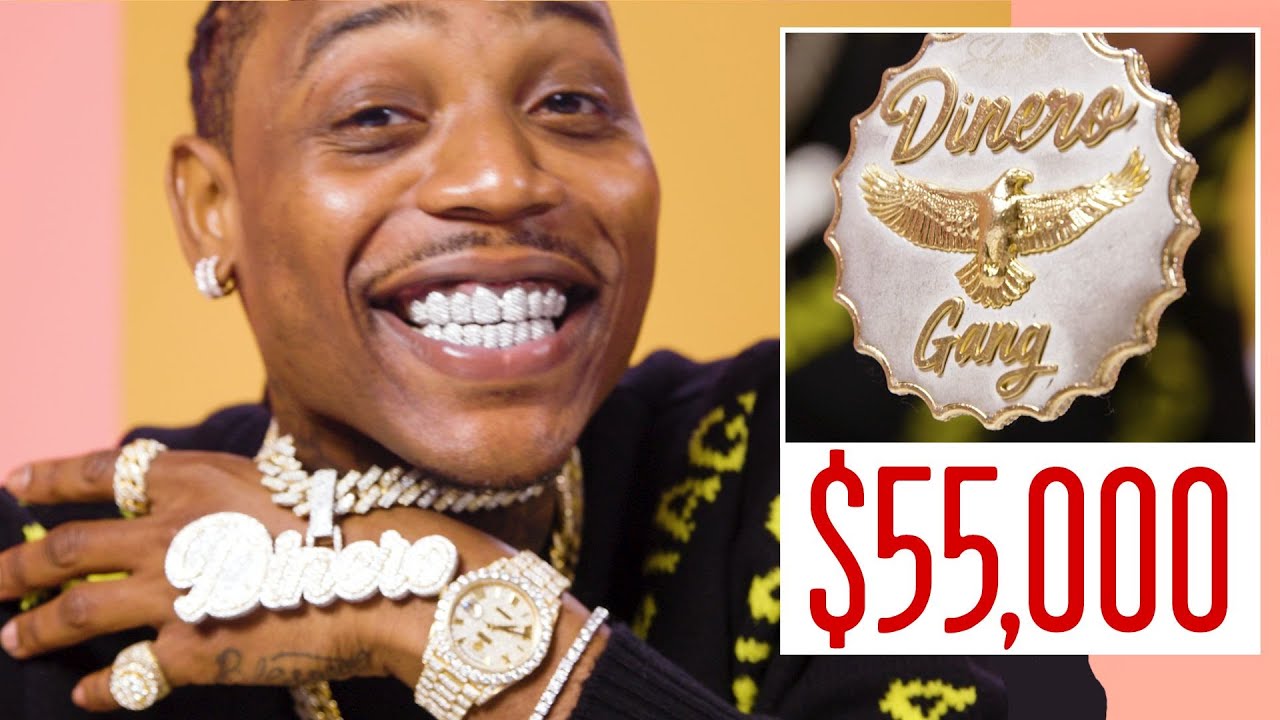 Flipp Dinero Shows Off His Insane Jewelry Collection | On the Rocks 