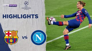 Barcelona 3-1 Napoli | Champions League 19/20 Match Highlights