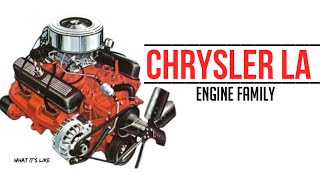 Chrysler LA engine family 273,318,340,360,239