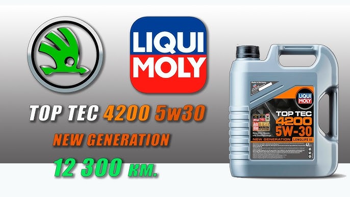 Liqui moly 5W30 Top-Tec 4200 Longlife III original product show 