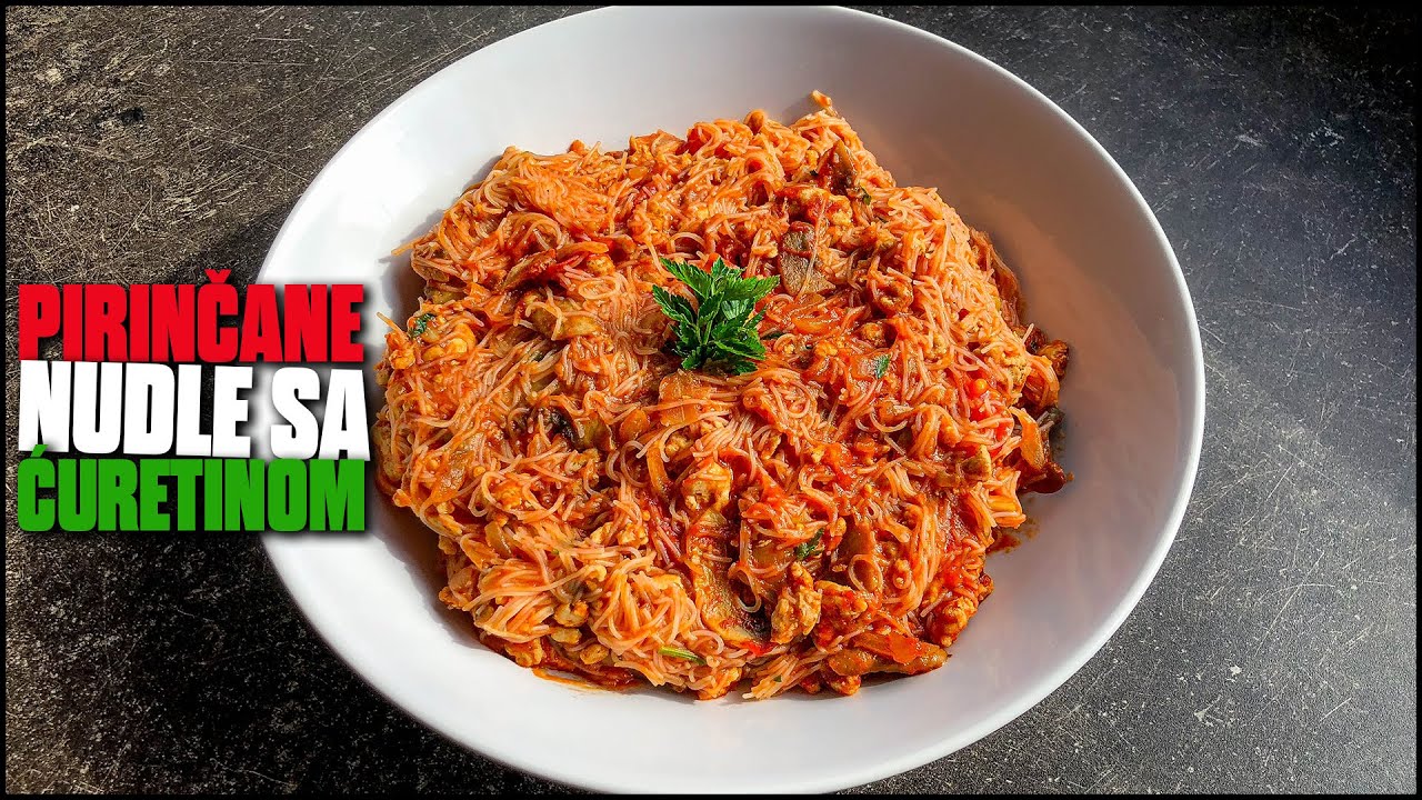 Pirinčane Nudle sa Ćuretinom | FitRecepti 003