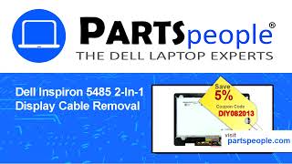 Dell Inspiron 14-5485 2-In-1 P93G002 Display Cable How-To Video Tutorial