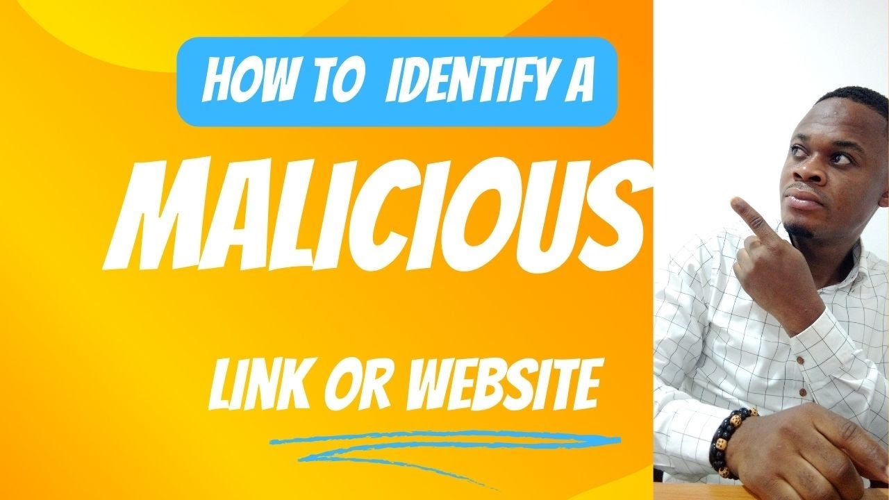 How to identify a MALICIOUS Link YouTube