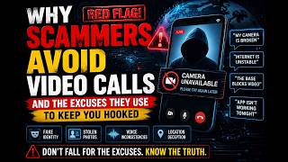 Why Scammers Avoid Video Calls — And the Excuses They Use to Keep You Hooked