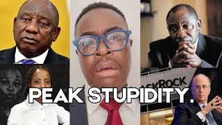 Ramaphosa GETS JAIL? BEGS BlackRock For Money, MORE ANC THREATS