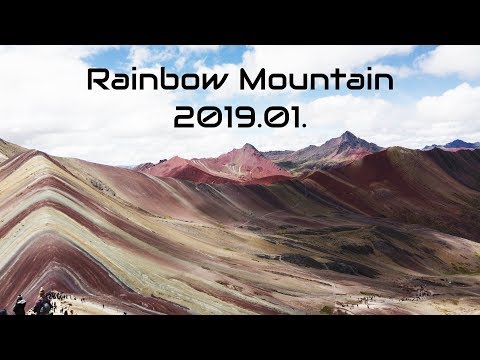 해발 5천미터! 페루 비니쿤카 트레킹 하는 모습