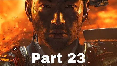 Ghost of tsushima walkthrough gameplay part 23| a message in fire
