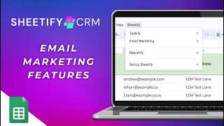 Full Sheetify CRM | Best Email Marketing for Gmail (Google Sheets CRM Template) News